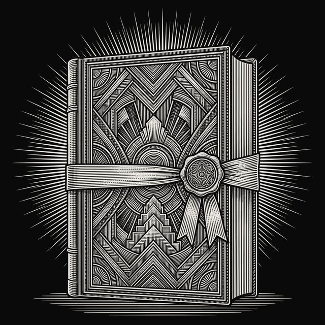 Engraved sealed ledger
