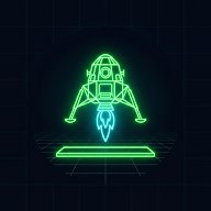 Touchdown 3D: Moon Lander icon on Google Play