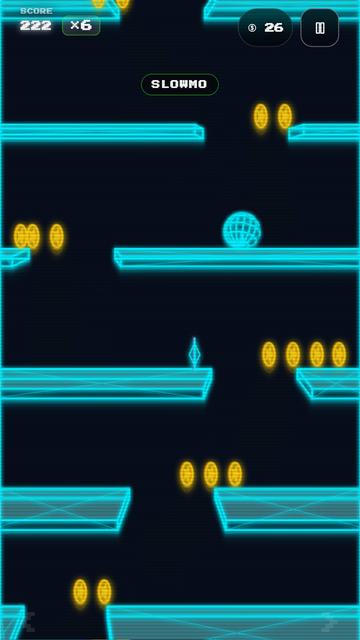 Falldown 3D screenshot from its Google Play listing