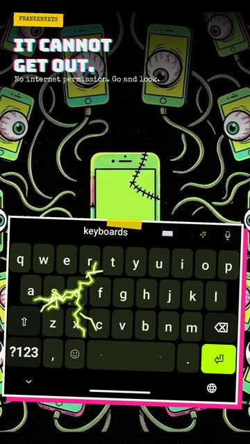 FrankenKeys screenshot from its Google Play listing